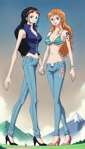 Giantess Nami and Robin — Moescape