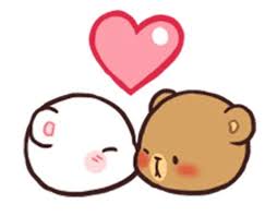 Kawaii (可愛い of かわいい in het japans, letterlijk vertaald schattig of lieflijk) is een deel van de japanse cultuur dat rond schattigheid draait. Pin By Cora May De Koning On Milk Mocha Emoji Milk And Mocha Bear Mocha Bear Milk Mocha Bear