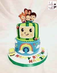 Our edible cake toppers are printed on frosting sheets and are quite easy to make use of. Cocomelon Cake Cake By Noha Sami Cakesdecor