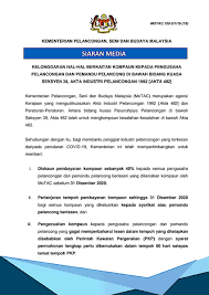 Secara langsung akan memberikan impak secara positif dan negatif. Motac On Twitter Siaran Media Kelonggaran Hal Hal Berkaitan Kompaun Kepada Pengusaha Pelancongan Dan Pemandu Pelancong Di Bawah Bidang Kuasa Seksyen 39 Akta Industri Pelancongan 1992 Akta 482 Stayathomewithmotac Kitajagakita Kitamestimenang