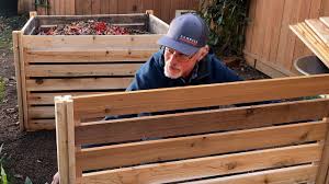 Cover with a tarp or plywood (not included) if desired. How To Assemble A Greenes Cedar Wood Compost Bin Youtube