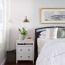 Sidney Side Table With Charging Station Ballard Designs Side Tables Bedroom Bedside Table Decor Furniture