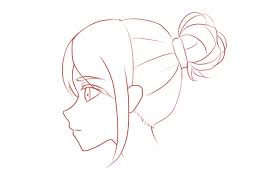 How to draw an anime head in profile, front, and 3/4 views. How To Draw The Head And Face Anime Style Guideline Side View Drawing Tutorial Mary Li Art