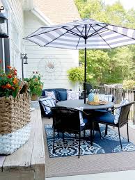 Get Your Patio Ready For Summer With These Thrifty Friendly Ideas Summer Outdoor Decor Patio Outdoor