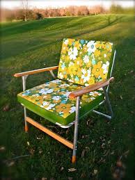 Vintage Lawn Chair Folding Chair Portable Beach By Vintagemam Retro Patio Furniture Outdoor Chairs Lawn Chairs
