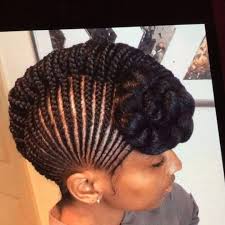 How can i go ami's african hair braiding? Style By Styleseat Pro Ami Cisse Amy S African Hair Braiding In Brooklyn Ny Cornrow Updo Hairstyles Cornrow Hairstyles Braided Hairstyles Updo