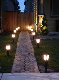 Simple Solar Brick Pathway Lights Backyard Lighting Outdoor Solar Lights Outdoor Lighting Design