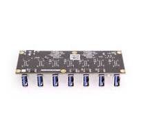 USB 3.2 Gen 1 Mini 7 Port Hub Component w/ ESD Surge Protection – PCBA