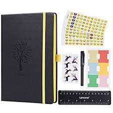 Dotted Bullet Journal Notizbuch Lemome Nummerierte Seiten Hardcover A5 Notizbuch Mit Stift Halter Premium Bullet Journal Notizbuch Dickes Papier Notizbuch