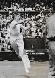 The US-american tennis player Don Budge in Wimbledon. 26th July 1937....  News Photo