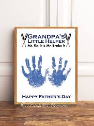 Download Grandpa S Papa S Little Helper Helpers 2 Versions Etsy In 2021 Diy Father S Day Gifts For Grandpa Diy Father S Day Crafts Father S Day Printable