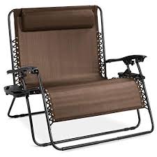 Modern patio lounge chair set of 2, outdoor chaise lounges with cup holder table, zero gravity lawn chair recliners w/removable headrest for patio, pool, camping, beach, deck, 265lbs, s1706. Best Choice Zero Gravity Chair Review Zero Gravity Chair