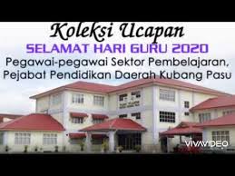 Pengambaran telah dijalankan di 5 lokasi di mana warung atau. Ucapan Hari Guru Dari Sektor Pembelajaran Ppd Kubang Pasu Youtube