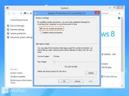 Cara Mengaktifkan Dan Mematikan System Restore Windows 8 Winpoin