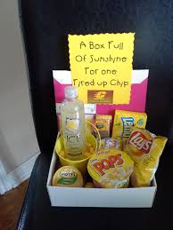 Box Of Sunshine College Care Package To Bring Some Joy To Students Away From Home The Kit Includes Snacks And Item Juicy Fruit Gum Lemon Head Box Of Sunshine