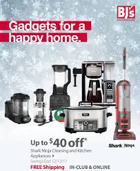 Bj's tv & appliance center is an authorized dealer of such brands as ge appliances,â kitchenaid,â whirlpool,â and more. Bjs Wholesale Club Up To 40 Off Shark Ninja Cleaning Kitchen Appliances Milled