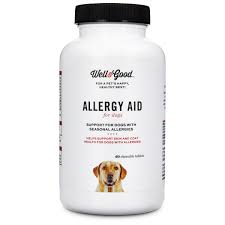 How much benadryl should i give? Well Good Allergy Aid Dog Tablets 60 Count Petco