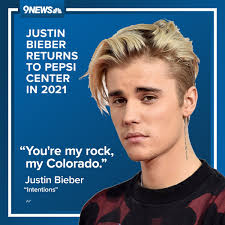 Global pop music star Justin Bieber will bring his first tour in four years  to Colorado in 2021: https://bit.ly/2ExAJLC