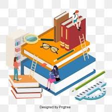 Books In The Library Stairs Learning Glasses Png Transparent Clipart Image And Psd File For Free Download In 2020 Library Glass Book Coloring Books
