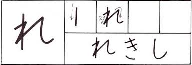 Hiragana Lessons How To Write Hiragana Ra Hiragana Writing Study Hard