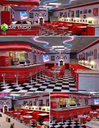 50 039 S Diner Diner Decor Vintage Diner Diner Aesthetic