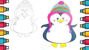 Learn how to draw a cartoon penguin the fun and easy way. How To Draw Cute Penguin Step By Step Easy For Kids Penguins Cute Drawings Birds Cute Drawings Cute Penguin Pencil Drawings Of Flowers