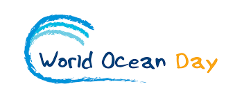 Low poly jumping dolphin and planet earth. On June 8 Picture Your Connection With The Ocean World Ocean Network