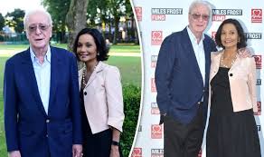 The actor, 88, and his partner dined with friends at oswald's in westminster in london, with the star using a stick while walking. Michael Caine And His Glamorous Wife Shakira Look As Smitten As Ever Celebrity News Showbiz Tv Express Co Uk