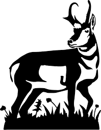 There are four subspecies of pronghorn that can be found in mexico, arizona, throughout the great plains and in the canada. Pronghorn Antelope Clipart Google Search Quilt Idea Patterns Animal Stencil Art Silhouette Art Wildlife Tattoo