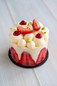 Fraisier A La Creme Diplomate Recette Patisserie Recette Fraisier Gateau Fraise Facile