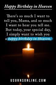 Happy Birthday In Heaven Remembering Your Loved One Urns Online