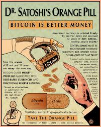 So the fact that bitcoin allows people to store and be in complete control of their funds is something that banks frown upon. Dr Satoshi S Orange Pill Bitcoin