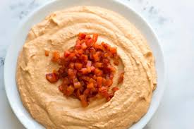 Irresistible Roasted Red Pepper Hummus