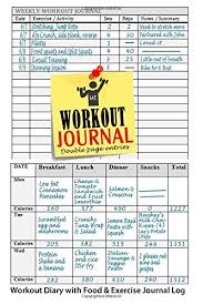Pdf Download Workout Journal Workout Diary With Food