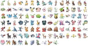 pokemon go evolution chart of all generations complete list