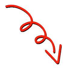 Red Arrow Sticker by Victor for iOS & Android | GIPHY