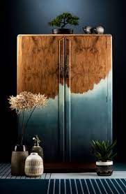 Ombre Walnut Wardrobe By Patience Gough Annie Sloan Furniture Makeover Upcycled Furniture Painted Furniture