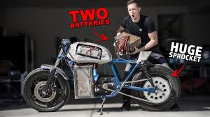 Today is the electric cb750 cafe racer first ride!! Electric Cafe Racer For 4 000 First Ride Youtube