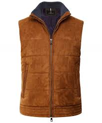 Ce faux pape arrêté, trop bon ! Schneiders Faux Daim Brun Tobi Gilet Jules B