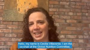 Cecilia Villaverde, Co-Chair of the Global Nutrition Committee (GNC)