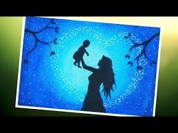 Mothers Day Special Drawing For Beginners With Oil Pastel Youtube Soft Pastels Drawing Abstract Art Painting Diy Amazing Art Painting