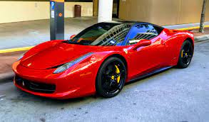 The 458 replaced the f430, and was first officially unveiled at the 2009 frankfurt motor show. Ferrari 458 Red Af Spotted