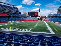 gillette stadium section 119 seat views seatgeek