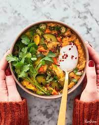 Indian Inspired Kitchari Bowls Recipe Ayurvedic Recipes Rice Bowls Recipes Easy Healthy Recipes