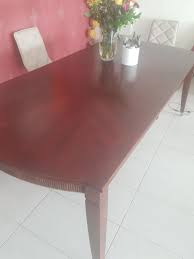 The room's dimensions and your style. Second Hand Dining Tables Price 2nd Hand Dining Tables