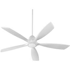 Wegotlites also offers different ceiling fan all light kits for fans offered at wegotlites are easy to mount and install. Quorum International 66565 8 Studio White Holt 56 5 Blade Indoor Dc Ceiling Fan With Light Kit And Wall Control Lightingdirect Com