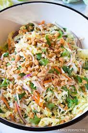 Best Vietnamese Cold Chicken Salad Goi Ga Healthy Lowcarb Paleo Cold Chicken Salads Chicken Salad Recipes Cabbage Recipes