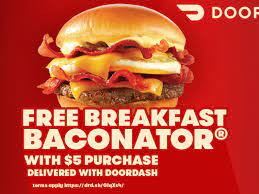 The latest is 10:30 am. How To Claim Your Free Wendy S Breakfast Baconator
