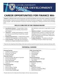 S/he will provide financial consulting and strategic support to senior management including preparing board presentations, financial presentations, capital expenditure analysis, industry/peer group comparisons, new business opportunities, acquisition analysis and other projects requested by senior management. Career Opportunities For Finance Ma
