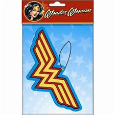 Wonder Woman Logo Car Air Freshener Wonder Woman Wonder Woman Party Wonder Woman Logo